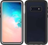 Voor Samsung Galaxy S10e Starry Sky Solid Color Series schokbestendige pc + TPU beschermhoes (zwart)