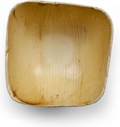 Palmblad bakje 250 ml, 9,5x9,5x5,3 cm (20 stuks)