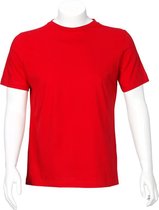 T'RIFFIC® EGO T-shirt Korte mouw Single jersey 100% katoen Rood size L