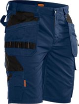 Jobman Practical 2722 Korte Werkbroek Holsterpockets - Mannen - Navy/Zwart - 60