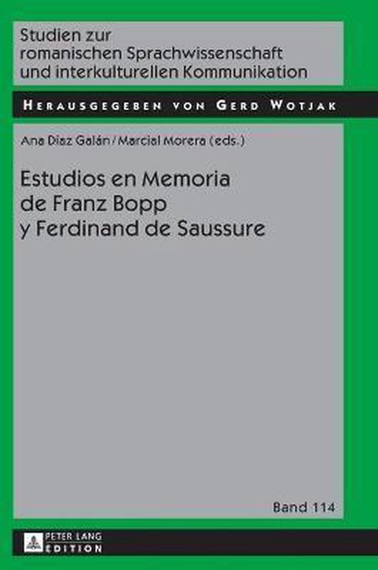Estudios en Memoria de Franz Bopp y Ferdinand de Saussure - cover