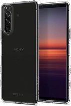 Sony Xperia 10 III hoesje siliconen case transparant hoes cover hoesjes