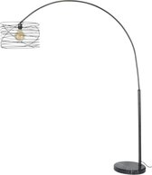 Industriële Design Gedraaid Vloerlamp - Staande Lamp - Gebogen lamp - Kamerlamp Woonkamer interieur Staande Vloerlamp