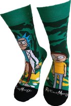 Verjaardag cadeautje voor hem en haar - Rick and Morty Sokken - Tekenfilm Sokken - Leuke sokken - Vrolijke sokken - Luckyday Socks - Sokken met tekst - Aparte Sokken - Socks waar je Happy van