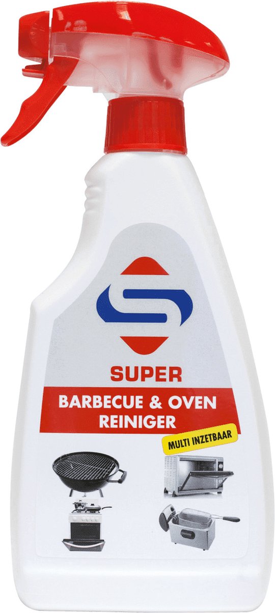 Super Reiniger spray voor oven grill en BBQ 500ml