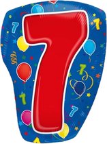 Folat - Folieballon - Shape - 7 - Zonder vulling - 56cm