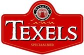 Metalen Bord Texel Logo Rood