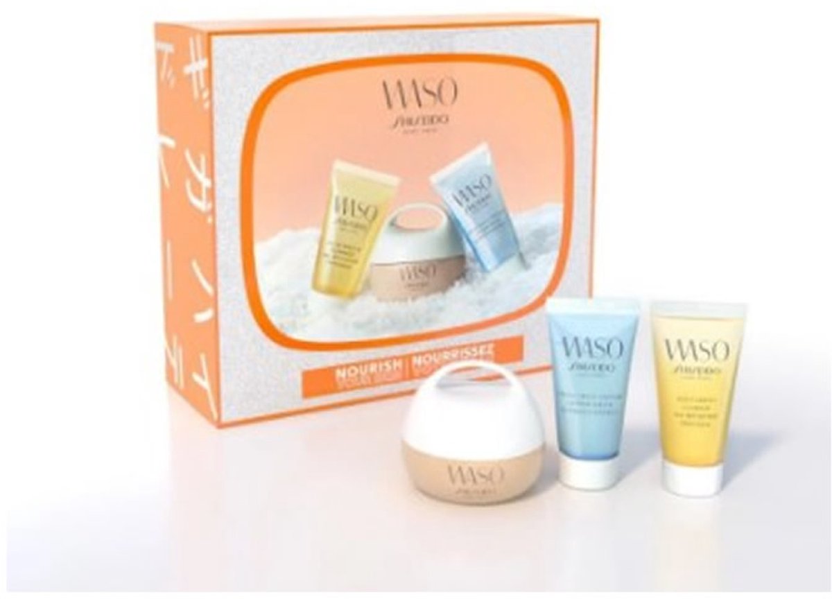 Shiseido Waso Giga Hydrating Cream Lote 3 Pcs