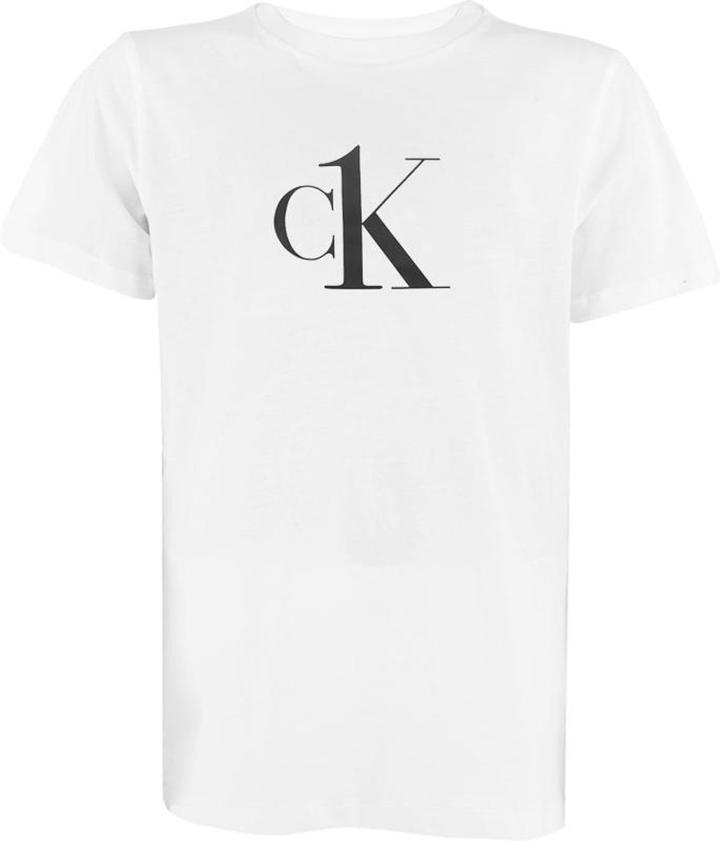 Calvin Klein 2-pack t-shirts boys zwart/wit - 0R9 | bol.com