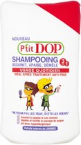 P'tit Dop - Behandeling tegen luizen na shampoo. De formule met neutrale pH reinigt en kalmeert de hoofdhuid van kinderen.