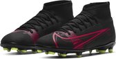 Nike Mercurial Superfly 8 Club FG/MG  Sportschoenen - Maat 33 - Unisex - zwart/roze/geel