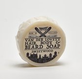 Van Der Lovett Sweetwood Hair, Body & Beard Soap Zeep 60gr