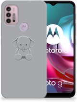 Telefoonhoesje Motorola Moto G30 | G10 Hippe Hoesjes Baby Olifant