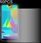 Voor Samsung Galaxy M01 50 STUKS 0.26mm 9 H 2.5D Gehard Glas Film