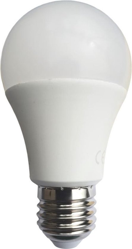 Gloeilamp E27 | A60 LED lamp 9W=70-75W traditioneel licht | warmwit 3000K