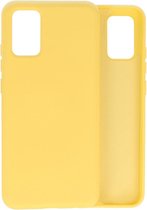 Wicked Narwal | Fashion Color TPU Hoesje Samsung Samsung Galaxy A02s Geel