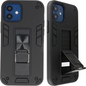 Wicked Narwal | Stand Hardcase Backcover voor iPhone 12 Mini Zwart