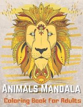 Animals Mandala Coloring Book for Adults