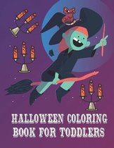 Halloween Coloring Book for Toddlers