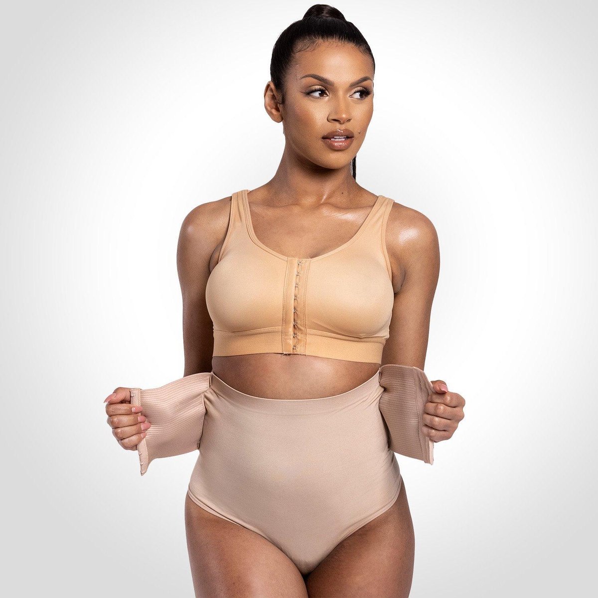 Bella Fit™ Jamila - shapewear corrigerend ondergoed XS-S / Zwart