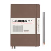 Leuchtturm1917 A5 Medium Notitieboek Squared / Geruit Warm Earth