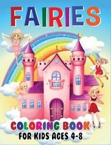 Fairies Coloring Book for Kids Ages 4-8