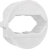 Pinfix stopcontact adapter - wit - 2 stuks