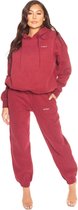 LA Sisters Essential Joggingbroek Rood Dames - Maat XS