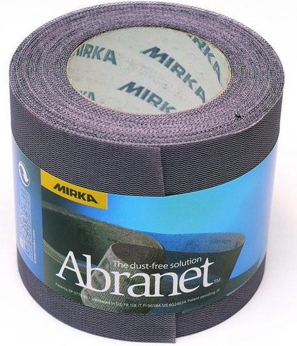 MIRKA Abranet rol 80mm x 10 meter - P180