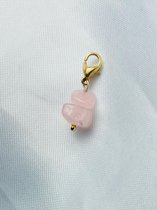 TheHandmadeMusthaves hanger - Edelstenen - Rose Quartz - Rozenkwarts