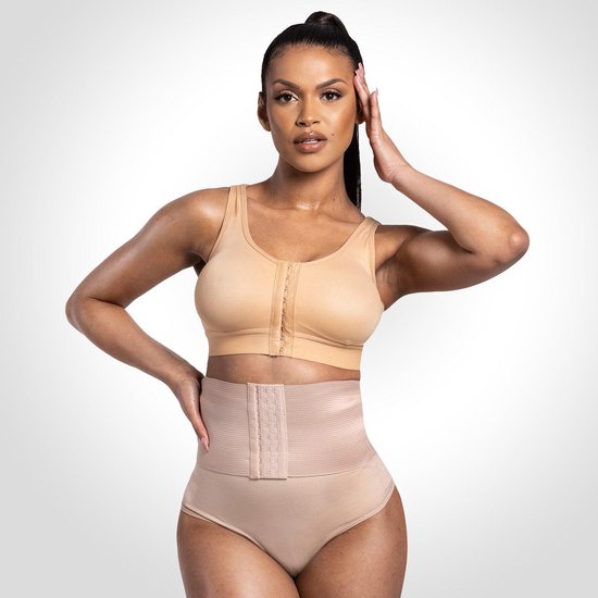 Tol niet voldoende Clancy Bella Fit™ Jamila - shapewear corrigerend ondergoed XS-S / Beige | bol.com