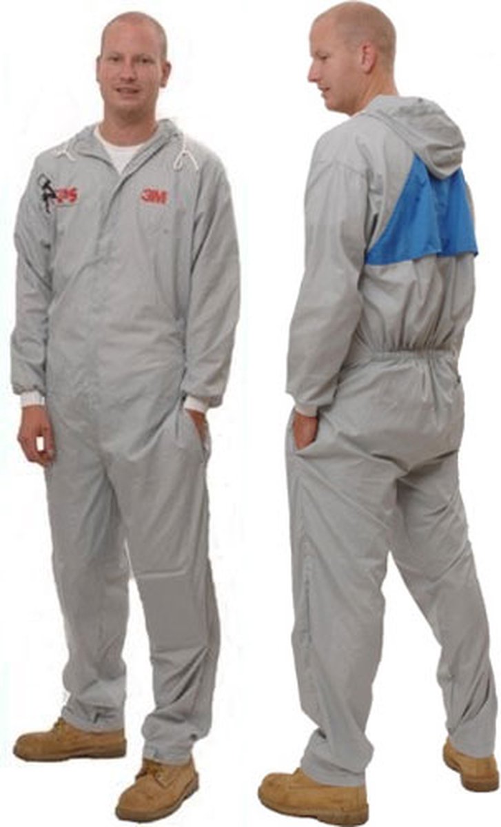 3M Herbruikbare Spuitoverall Grijs - maat XXL