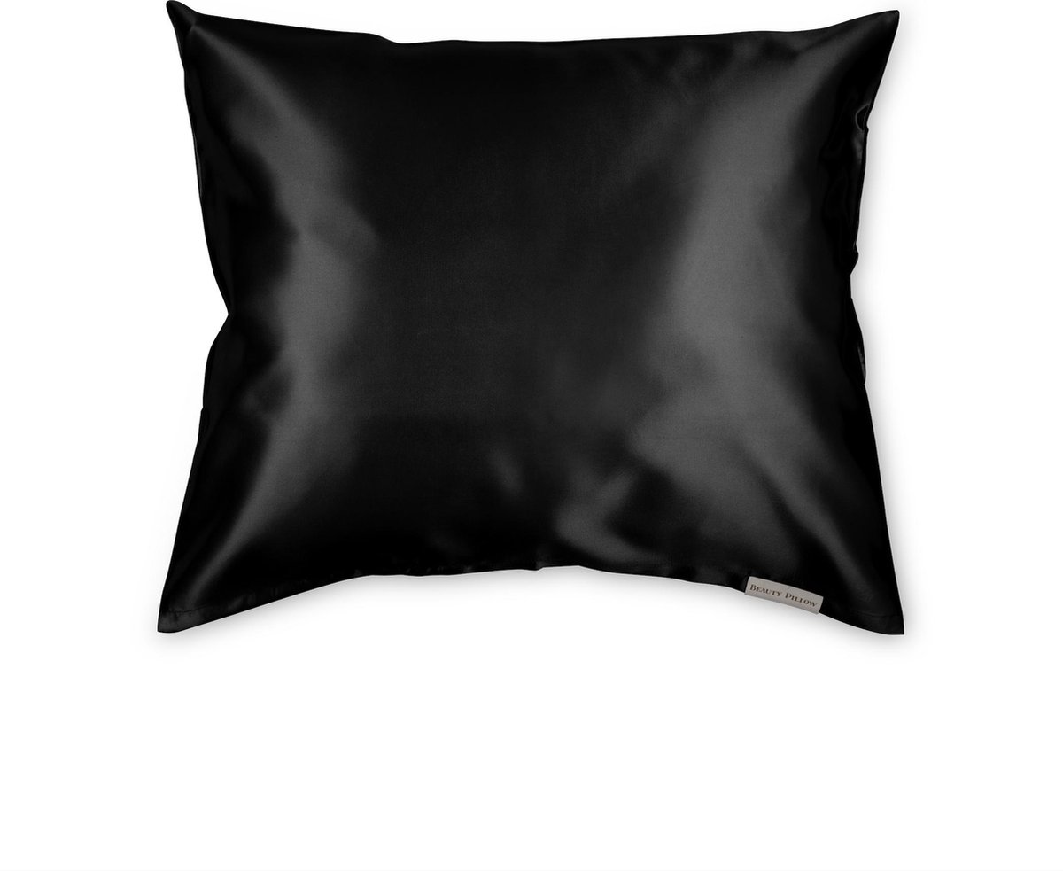 Beauty Pillow® - Satijnen Kussensloop - 60x70 cm - Black