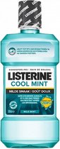 Listerine - Mondwater - Mondspoeling - Cool Mint - Milde Smaak - Zonder Alcohol - 2 x 500 ml