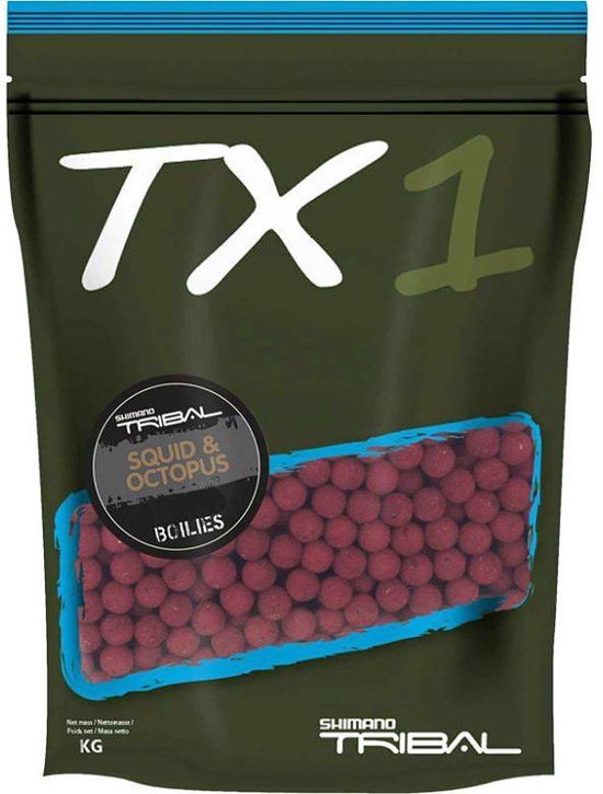 Shimano TX1 Squid & Octopus Boilie 20mm 1 kg van Shimano — afbeelding 2