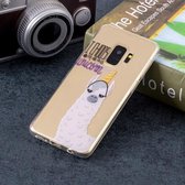 Zachte TPU-hoes met alpacapatroon voor de Galaxy S9