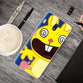 Voor Xiaomi Redmi 8A Lucency Painted TPU Protective (Dizzy Rabbit)