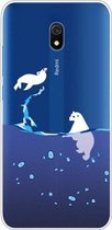 Voor Xiaomi Redmi 8A Painted TPU beschermhoes (zegel)