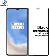 Voor OnePlus 7T PINWUYO 9H 3D gebogen volledig scherm explosieveilige gehard glasfilm (zwart)