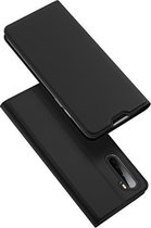 Voor OnePlus Nord DUX DUCIS Skin Pro Series horizontale flip PU + TPU lederen hoes, met houder en kaartsleuven (zwart)