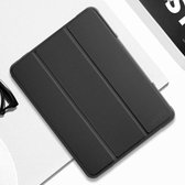 Voor iPad 9.7 Mutural Horizontale Flip PC + TPU + PU lederen tas met houder en pen-sleuf (zwart)
