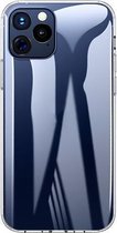 Voor iPhone 12 Pro Max Rock Early Series Transparant TPU schokbestendig beschermhoesje (transparant)