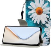 Voor Xiaomi Redmi K30 Pro Gekleurde Tekening Horizontale Flip Leren Case met Houder & Kaartsleuf & Portemonnee (Chrysanthemum)