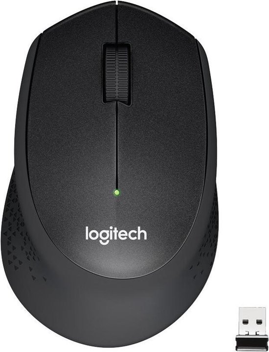 Logitech M330 Silent Plus - Draadloze Muis - Zwart
