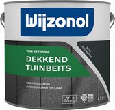 Wijzonol Dekkend Tuinbeits - 2,5 liter - Antiekgroen