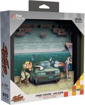 Pixel Frame - Street Fighter Car Scene (23cm x 23cm)