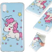 Noctilucent TPU Soft Case voor Xiaomi Redmi 7A (Star unicorn)