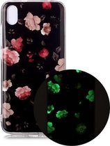 Voor Xiaomi Redmi 7A Lichtgevende TPU zachte beschermhoes (roze)