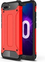Magic Armor TPU + PC combinatiehoes voor Huawei Honor 10 (rood)