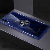 Krasbestendige TPU + acryl ringbeugel beschermhoes voor VIVO X23 (blauw)
